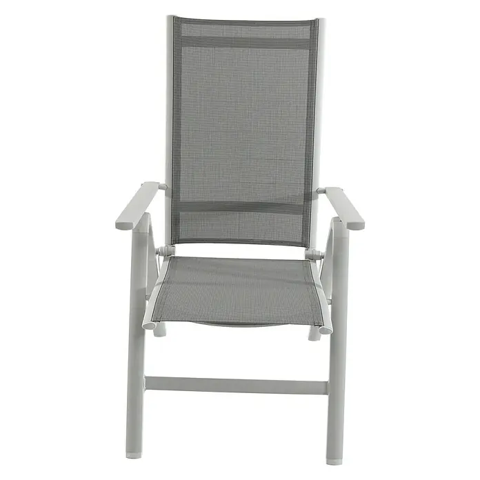 Sunfun Hannah Sillón de posiciones - Ancho: 60 cm, Textilene, Gris