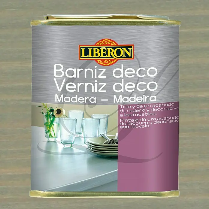 Libéron Barniz para madera Bloom - Musgo, 250 ml, Satinado