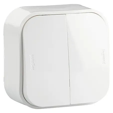 Legrand  Conmutador doble Forix