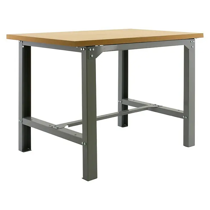Simonrack Simonwork Banco de trabajo BT6 Plywood - L x An x Al: 76 x 180 x 86,5 cm, Capacidad de carga: 800 kg, Gris