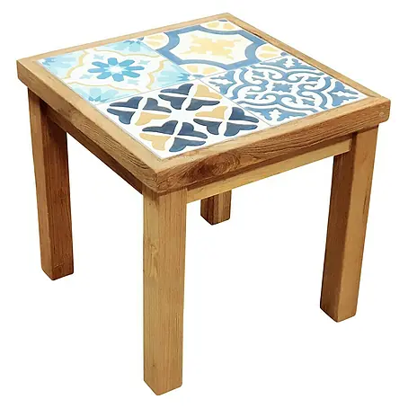 Mesa auxiliar de jardín Saida