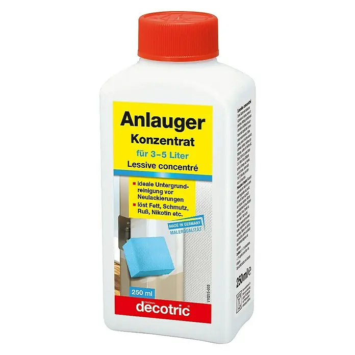 Decotric Anlauger-Aktivreiniger - 250 ml, Flüssig - Vorderansicht