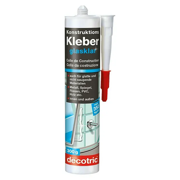 Decotric Konstruktionskleber - 300 g - Vorderansicht