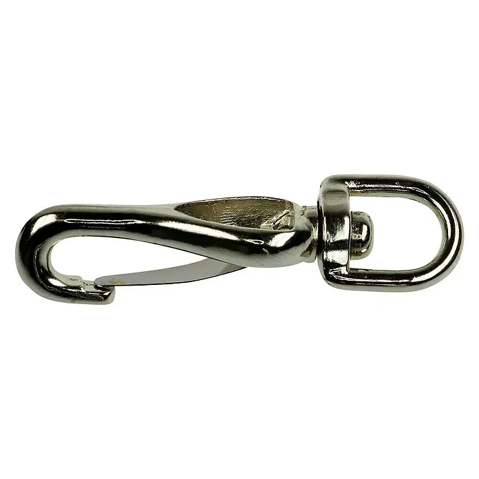 Stabilit Karabinerhaken - Für Seildurchmesser: 6 mm - 8 mm, 2 Stk. - Linke Seitenansicht