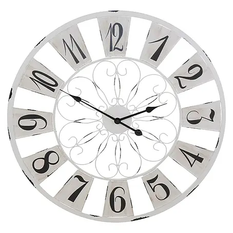 Wanduhr rund Vintage