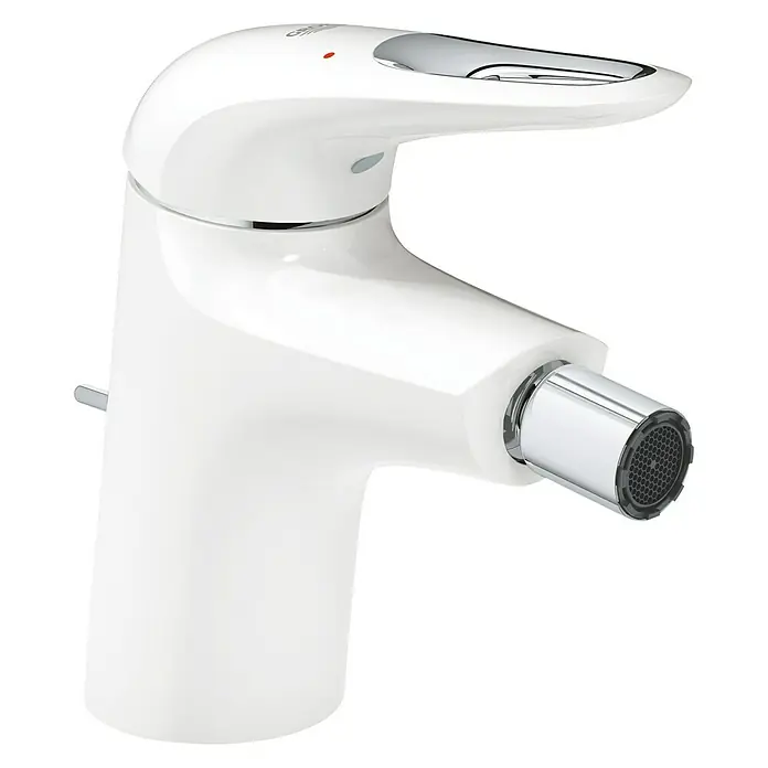 Grohe Eurostyle Bidetarmatur - Weiß - Vorderansicht