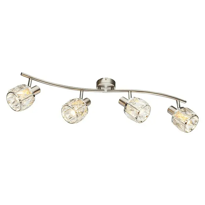Tween Light Stropna spot svjetiljka Diamant - 160 W, E14, 4 Kom. - Pogled odozdo