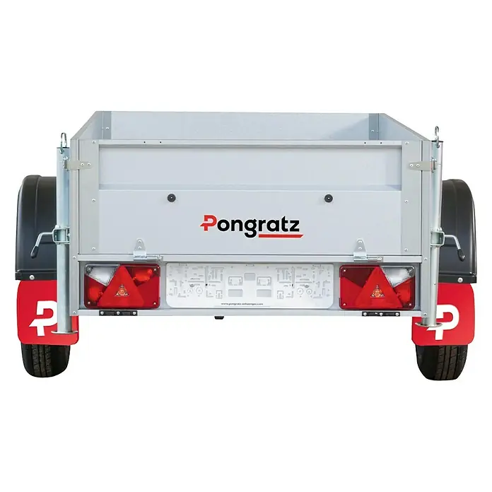 Pongratz Anhänger Tieflader LPA 206 U-B - Nutzlast: 632 kg, Einachser, Kasteninnenmaß: 201 x 107,5 x 36 cm, Ungebremst