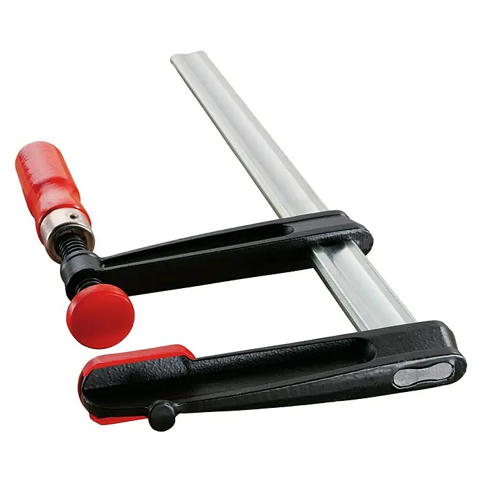Bessey Tempergusszwinge TPN80S12BE - Spannweite: 800 mm, Ausladung: 120 mm