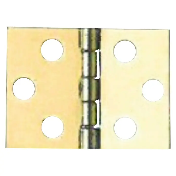 Stabilit Bisagra - L x An: 51 x 78 mm, Latón - Vista frontal