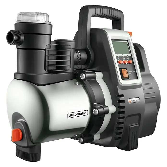 Gardena Kućna pumpa za vodu 6000/6 LCD inox - 1.300 W, Maksimalni protok: 6.000 l/h, Maksimalni tlak: 5,5 bar