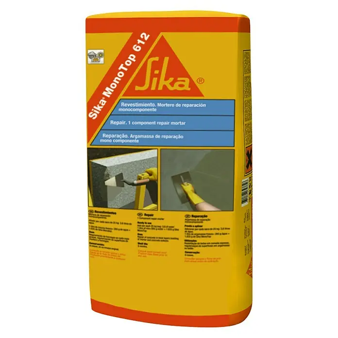 Sika Mortero de reparación MonoTop-612 - 25 kg