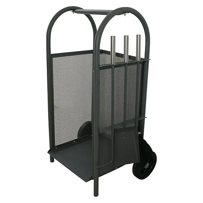 Lienbacher Holzwagen - 30 x 35 x 81 cm, Schwarz