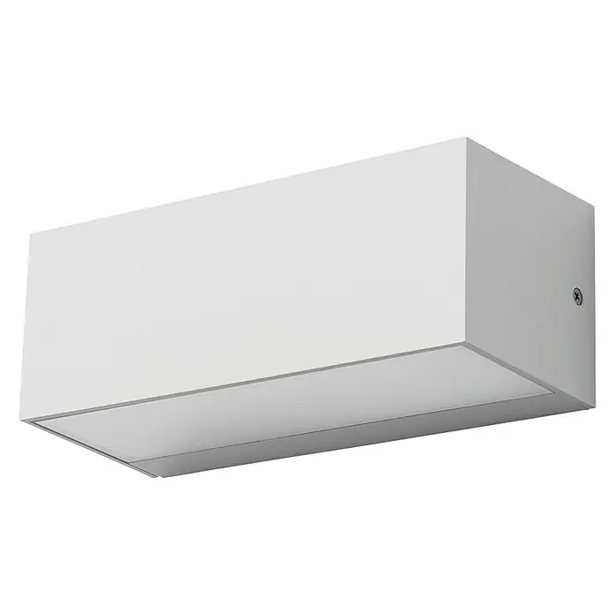 Forlight Aplique exterior Ara - 60 W, 10 x 23 x 9 cm, Blanco, IP65