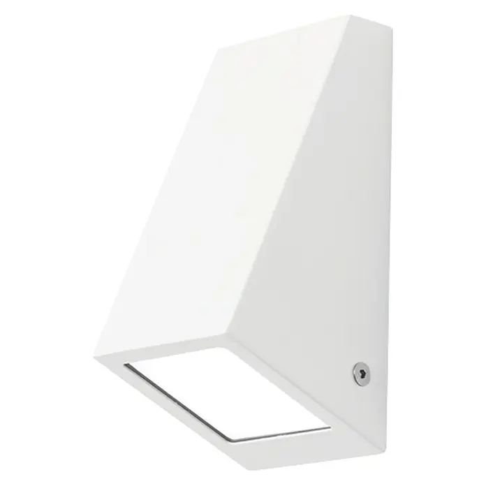 Forlight Aplique exterior Karen - 35 W, 7,1 x 8,5 x 14,5 cm, Blanco, IP44, GU10