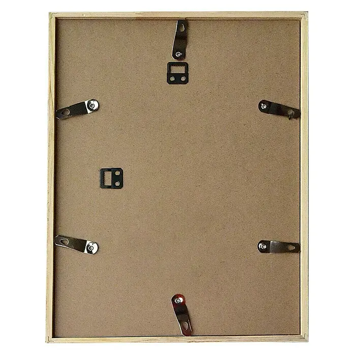 Accent Holzwechselrahmen Oslo - Weiß, 60 x 80 cm, MDF - Rückansicht