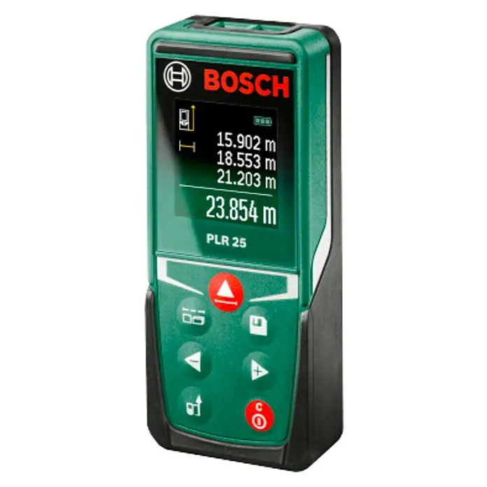 Bosch Medidor de distancia láser PLR 25 - 0,05 - 25 m