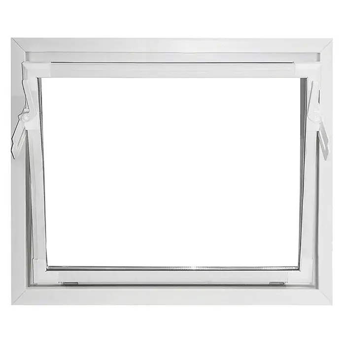 Solid Elements Kippfenster Q59 - 60 x 50 cm, Kunststoff, Weiß
