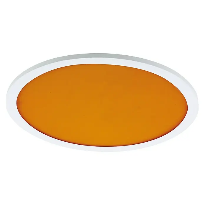 Eglo LED-Panel rund Sarsina-C - 34 W, Ø x H: 600 mm x 5 cm, Weiß, RGBW