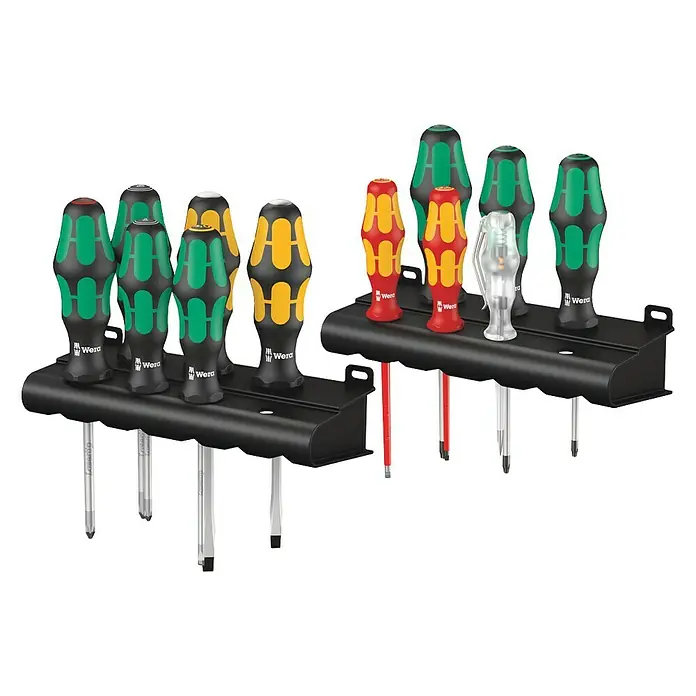 Wera Schraubendreher-Set Kraftform XXL 2 - 12 -tlg. - Vorderansicht