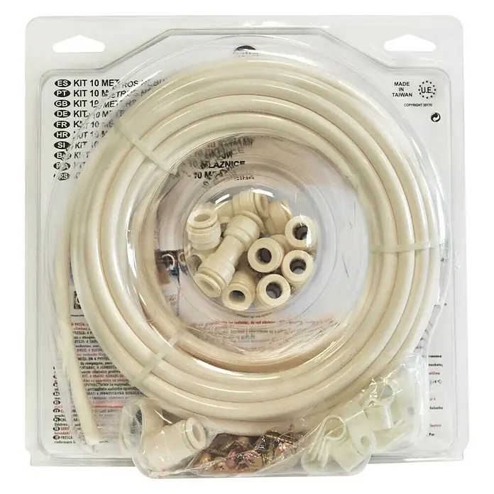 Set de nebulización kit - Longitud del tubo: 10 m, Presión de funcionamiento: 3 bar - 8 bar, 54 pzs.