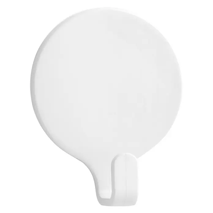 Inofix Colgador adhesivo 2170 - 2 ud., Blanco, Redonda