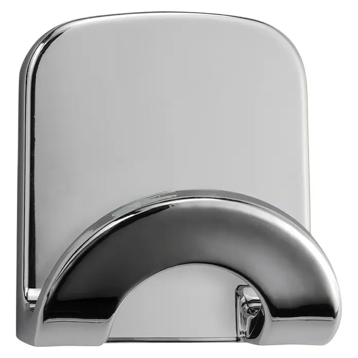 Inofix Colgador adhesivo 2088 - 1 ud., Cromo, Cuadrado