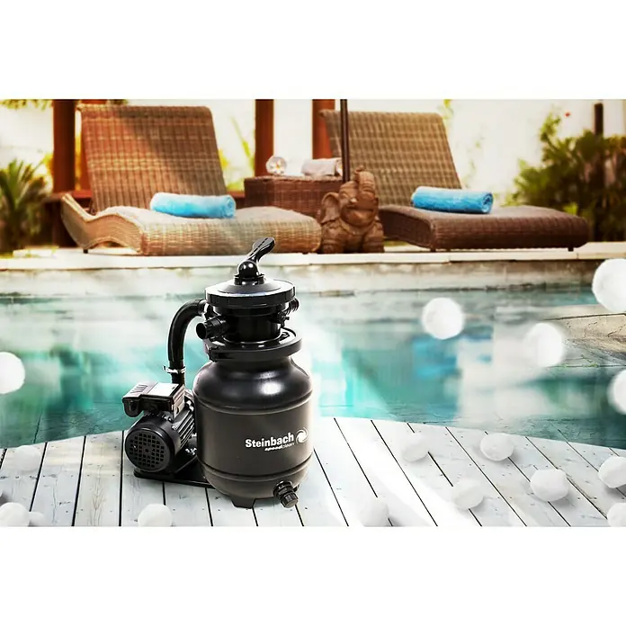 Steinbach Sandfilteranlage Speed Clean Active Balls - 3.800 l/h