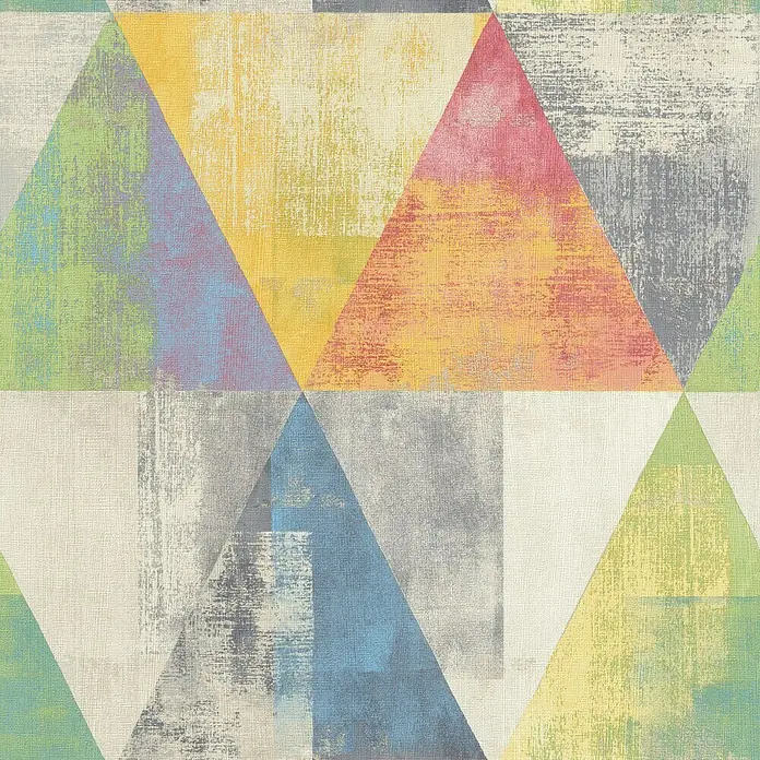 Rasch Hyde Park Vliestapete - Bunt, Grafisch, 10,05 x 0,53 m - Vorderansicht