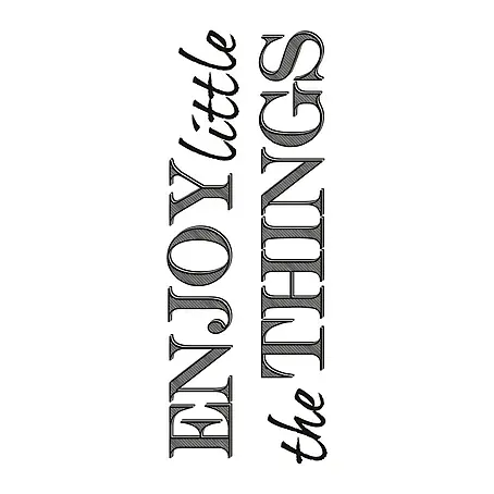 Adhesivos decorativos Enjoy little things