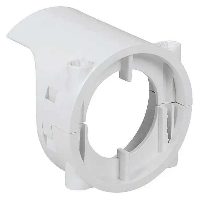 Homematic IP Diebstahlsicherung für Heizkörperthermostate - L x B x H: 46 x 23 x 46 mm - Rechte Seitenansicht