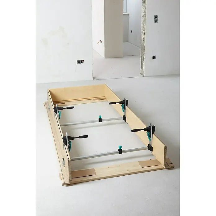 Wolfcraft Türfuttermontage-Set Pro - Passend für: Türen mit 600 - 1.000 mm Breite