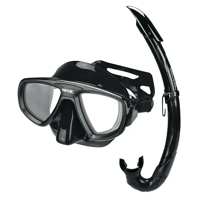 Seac Sub Set de buceo Extreme - Silicona, Negro