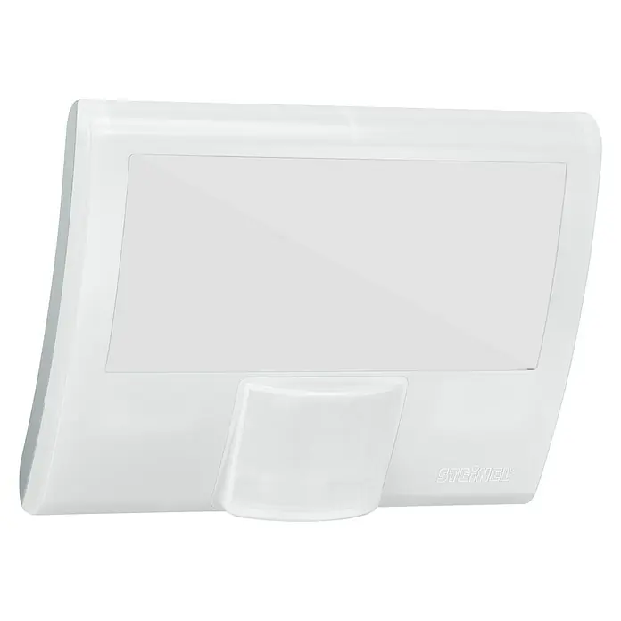 Steinel LED senzorski reflektor XLED Home Curved - Bijele boje, Topla bijela - Pogled sprijeda