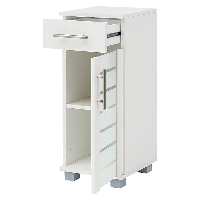 Schildmeyer Niko Unterschrank - 30 x 32,5 x 75 cm, Perlweiß - Detailaufnahme