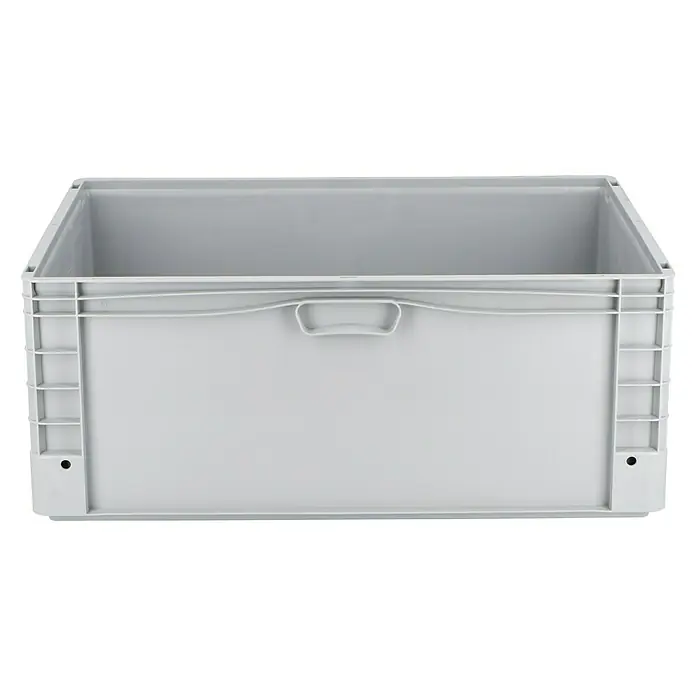 Surplus Systems Eurobox - L x B x H: 80 x 60 x 32 cm, Kunststoff, Grau