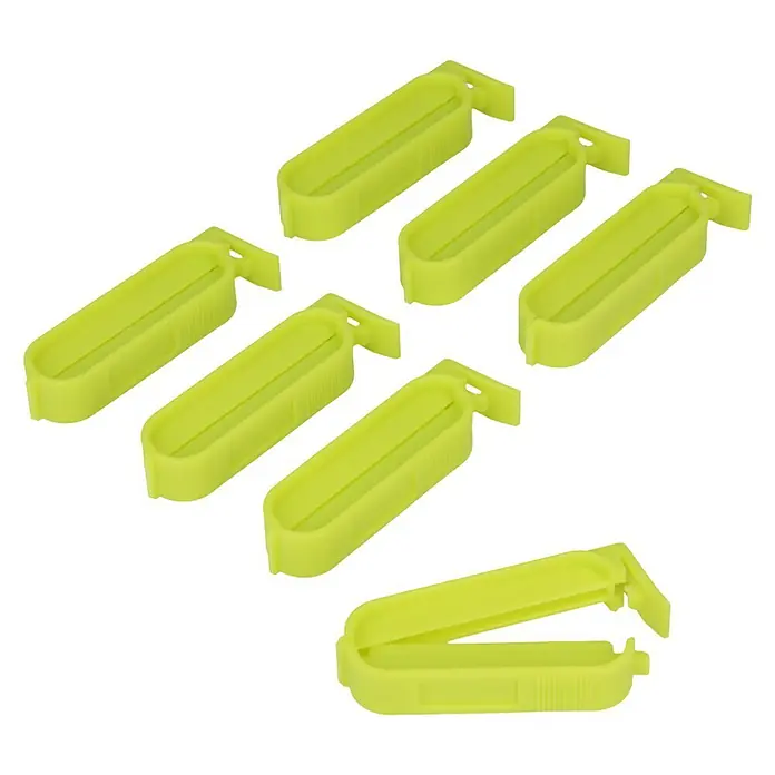 Metaltex Clips - 7 Stk., L x B x H: 6 x 1,2 x 1,2 cm - Detailaufnahme