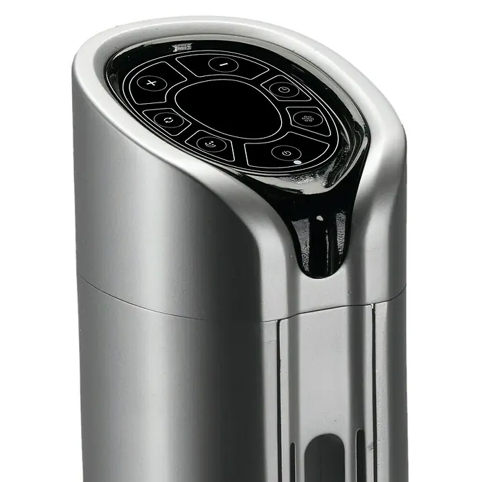 Proklima Toranj-ventilator - 26 W, Antracit, Ø x V: 24,5 x 87,5 cm - Pogled sprijeda