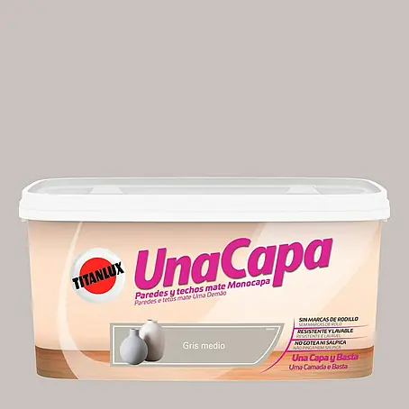 Titanlux Una Capa Pintura para paredes