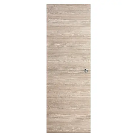 Puerta corredera de madera Roble Gris 100