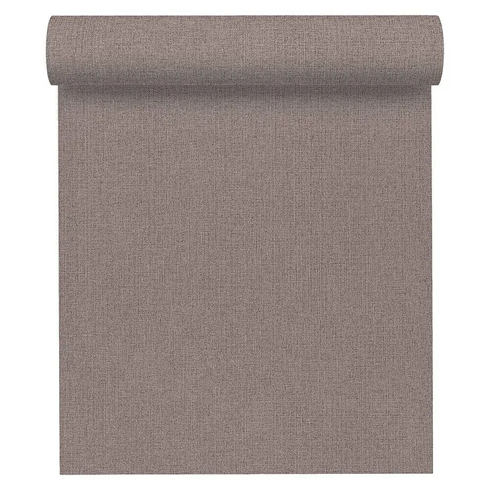 AS Creation Hygge Vliestapete - Braun, Uni, 10,05 x 0,53 m - Vorderansicht