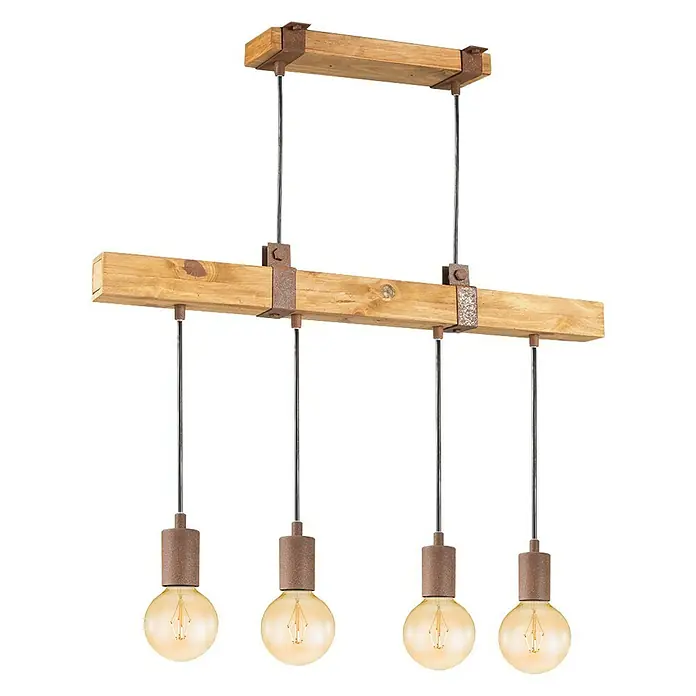 Home Sweet Home Hanglamp - Hoogte: 70 cm - Zijaanzicht links