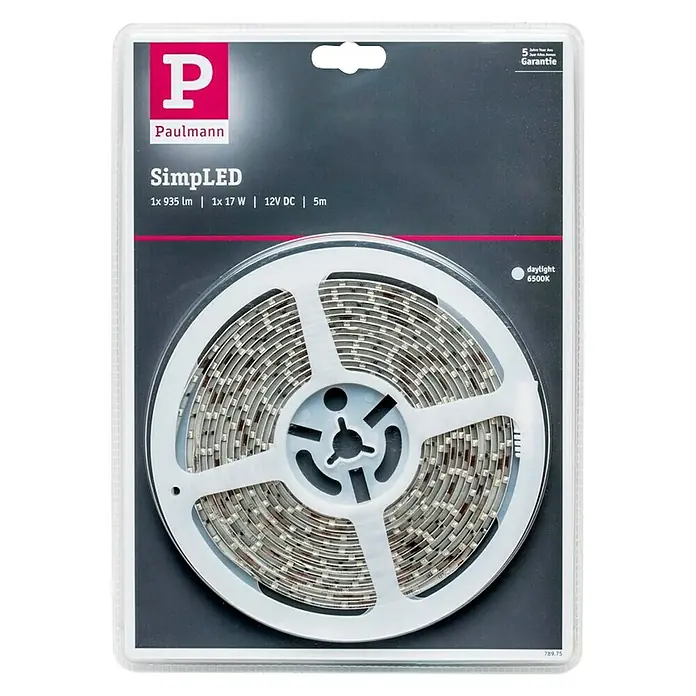Paulmann LED traka SimpLED Osnovni set - 5 m, Boja svjetla: Bijele boje dnevnog svjetla, 17 W