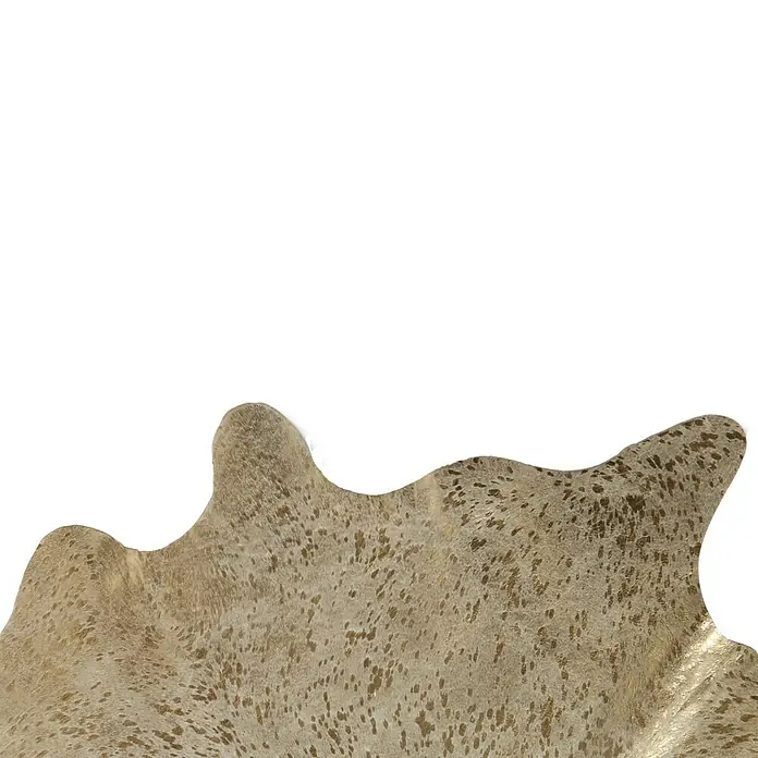 Esbeco Deko-Kuhfell Gefleckt - Gold, 100 % Echtfell, Fläche ca.: 3,5 m² - Detailaufnahme