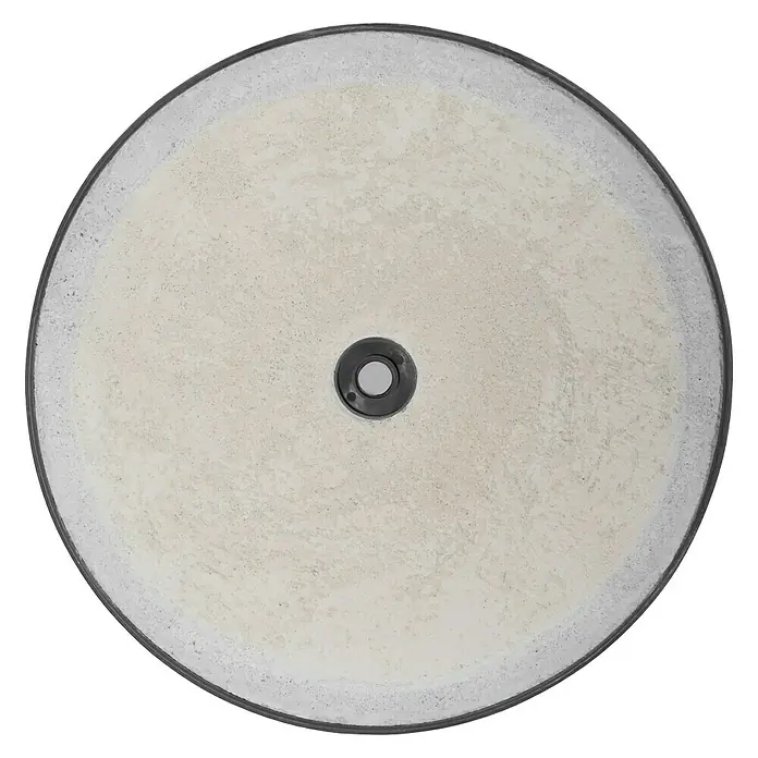 Doppler Betonschirmständer - Durchmesser: 44 cm, Für Rohrdurchmesser: 26 mm - 40 mm - Ansicht von unten