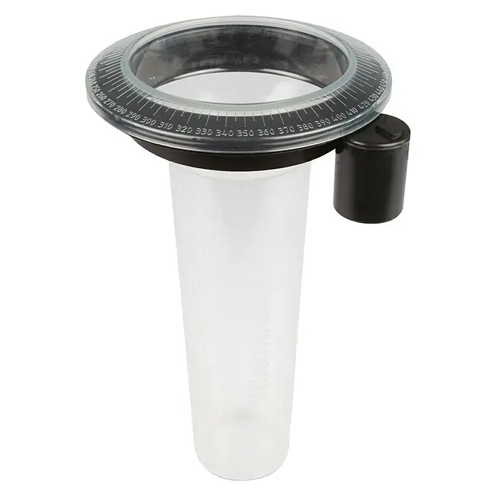 Windhager Regenmesser Memory - L x B x H: 15,8 x 14 x 24,3 cm, Transparent