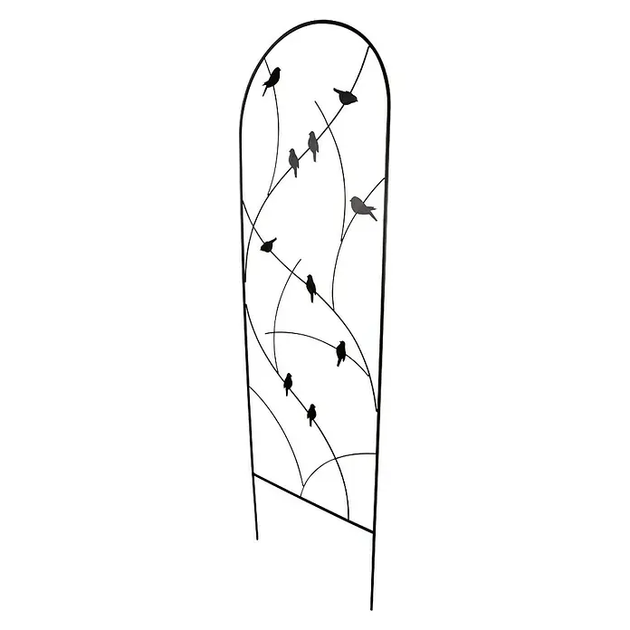 Windhager Rankgitter Bird - B x H: 58 x 182 cm, Metall, Schwarz