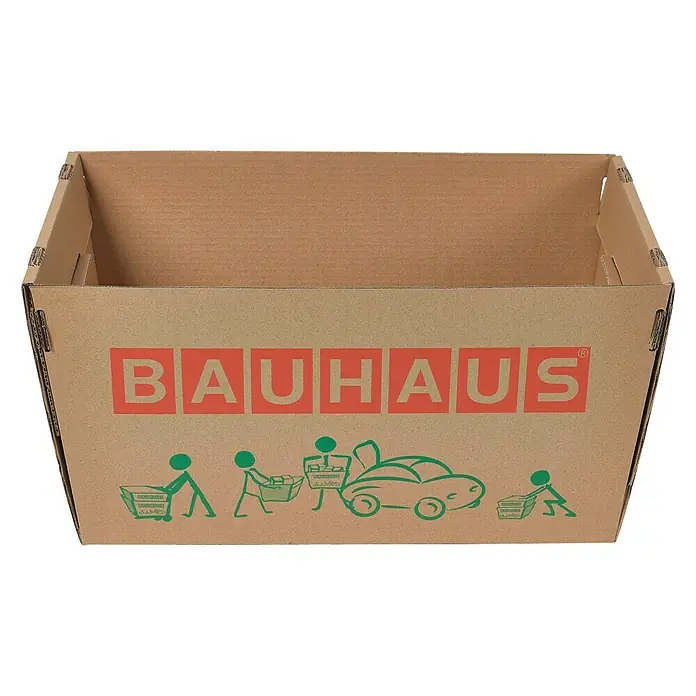 BAUHAUS Verpackungskarton - L x B x H: 46,9 x 26,4 x 26 cm, Traglast: 30 kg