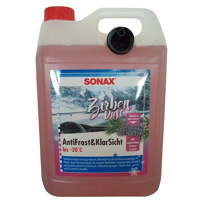 Sonax Scheibenfrostschutz-Mittel AntiFrost & KlarSicht - Zirbelkiefer, 5 l, -20 °C
