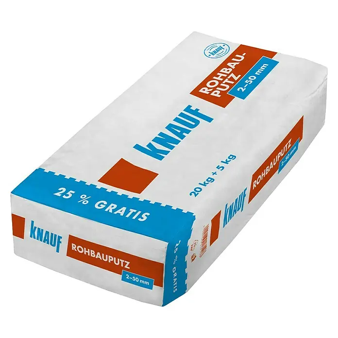 Knauf Füll- & Glättspachtel Rohbauputz - 25 kg